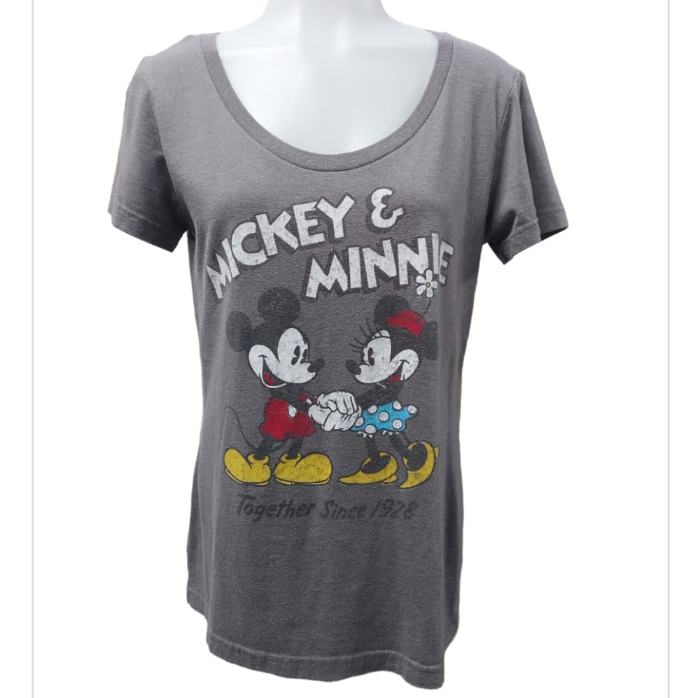Disney Mickey & Minnie Together Since 1928 Short Sleeve Tee